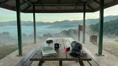 พะเนินทุ่งแก่งกระจาน ลุ้นแสงเขียวแอร์โกลว์คู่ทางช้างเผือกคืนฟ้ามืด